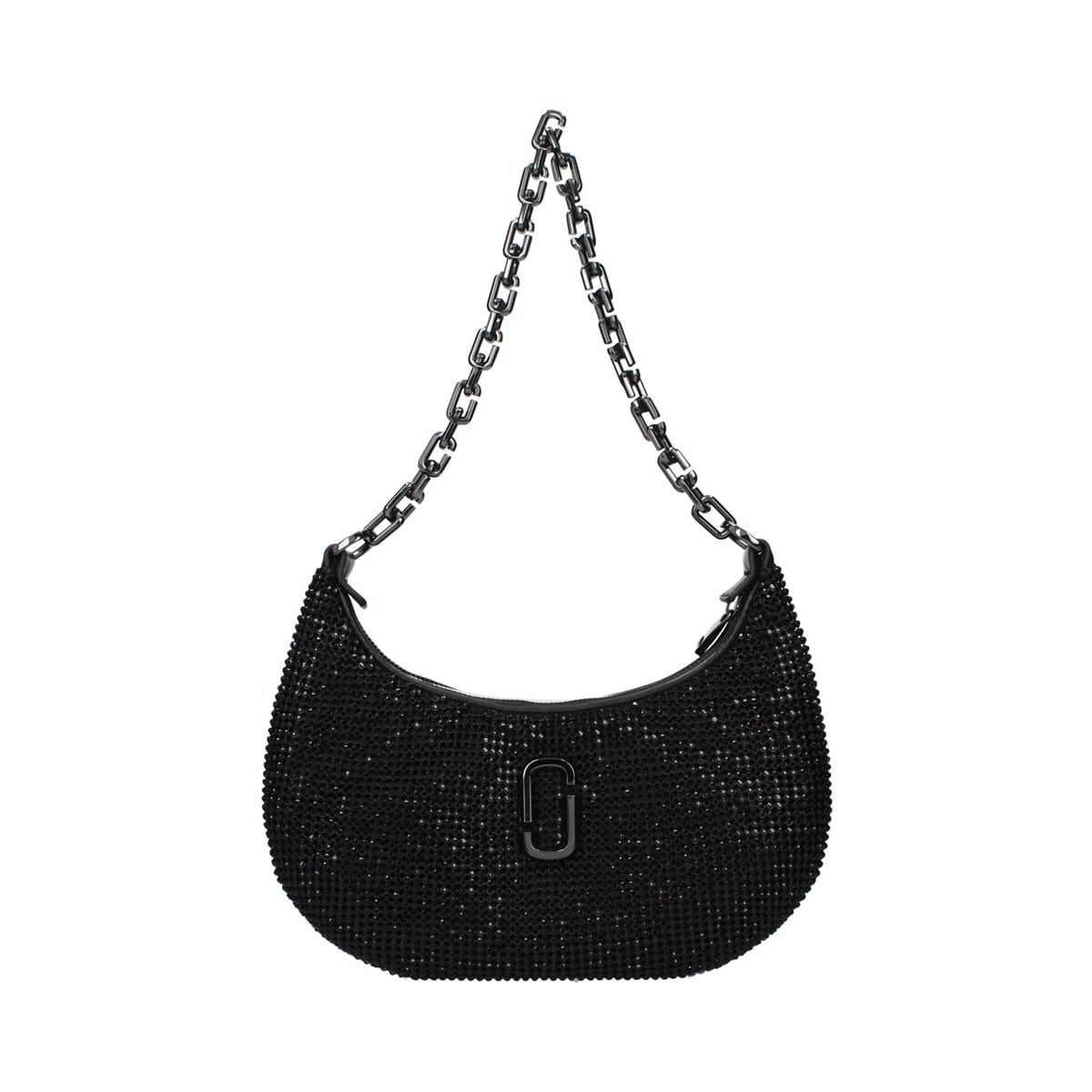 MARC JACOBS マークジェイコブス レディース ショルダーバッグ ラインストーン ブラック