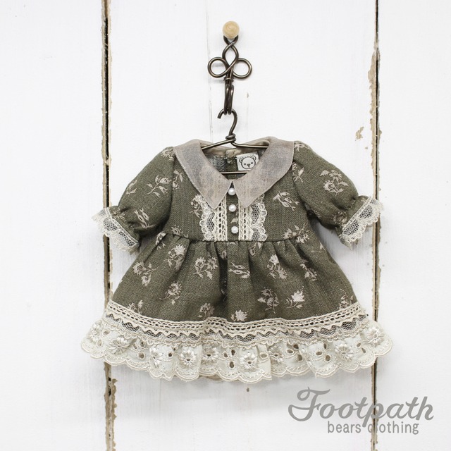 Vsb-3012 Mocha flower one piece
