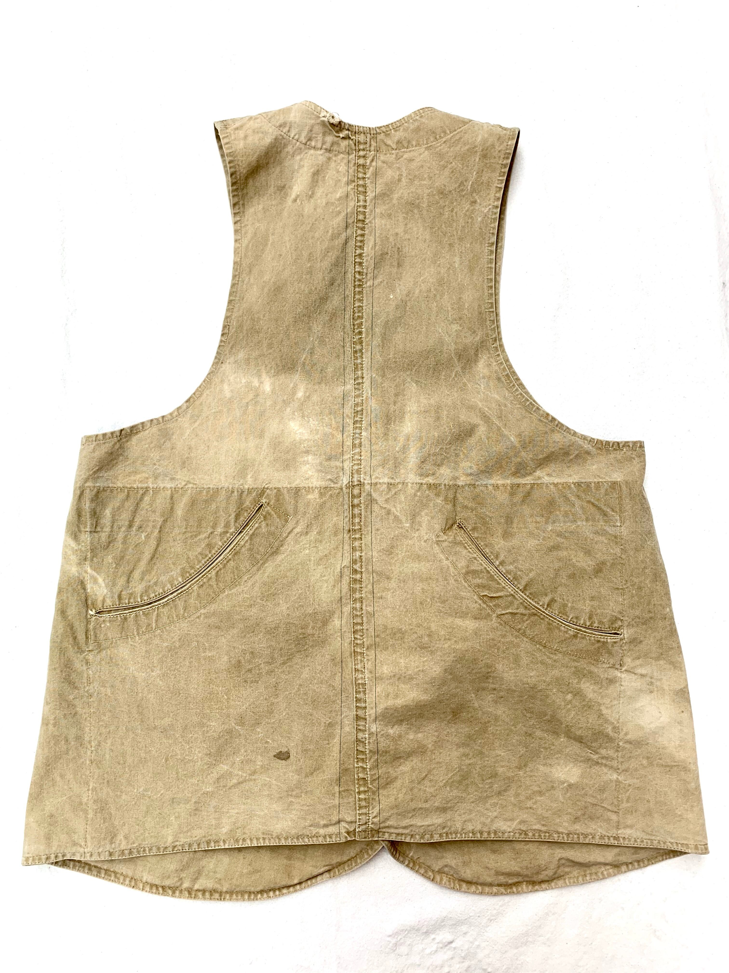 30's−40's vintage hunting vest | KEY WEB STORE