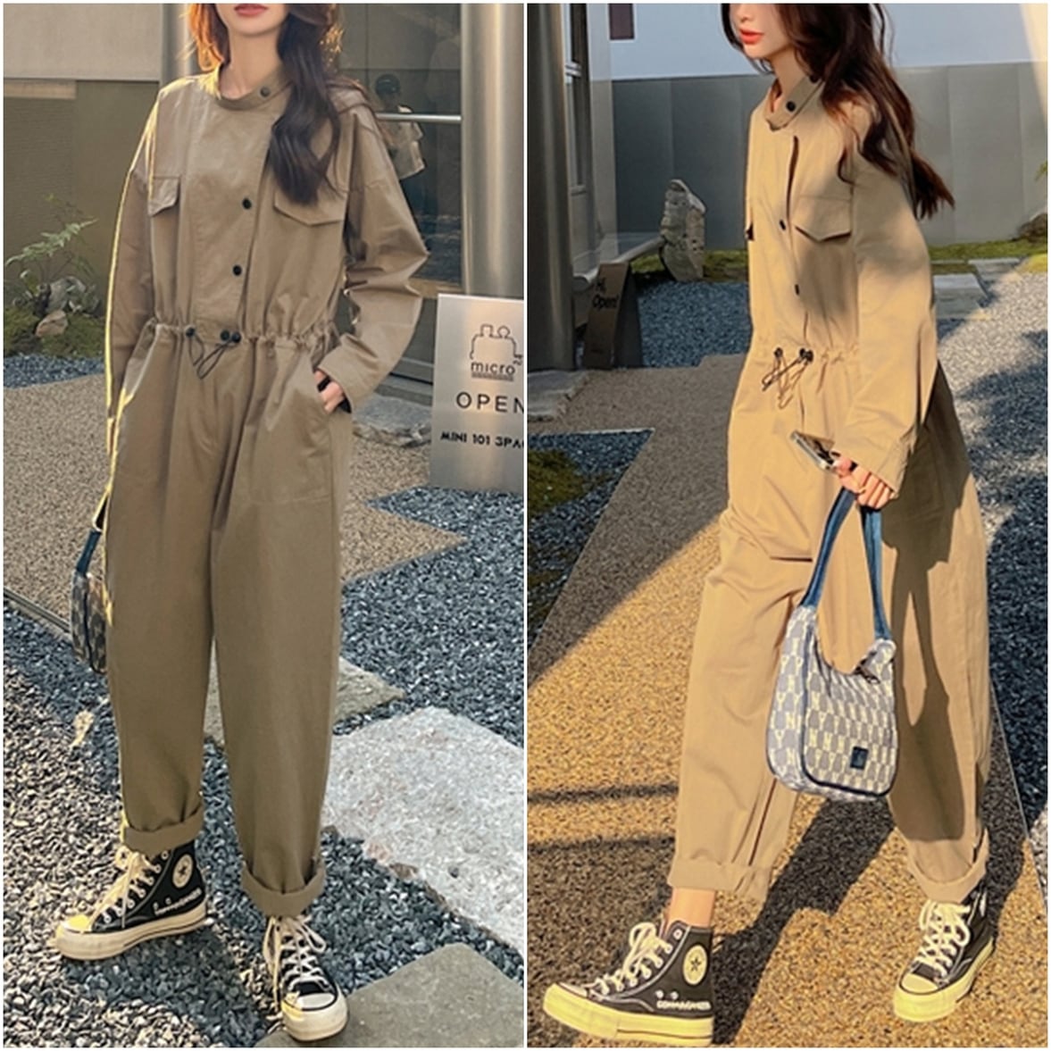 オールインワンパンツ ジャンプスーツ レディース オールインワン