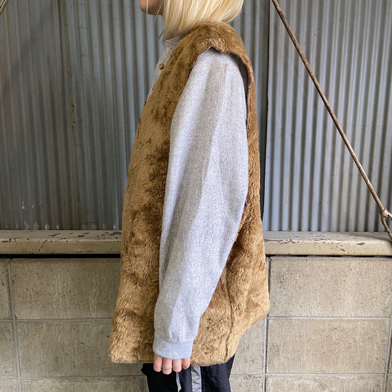 ビッグサイズ 80〜90年代 英国製 Barbour バブアー パイルライナー 