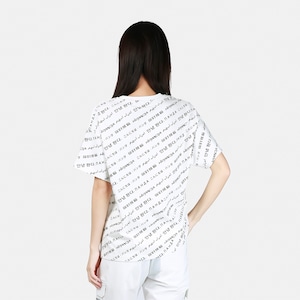 SALE【HIPANDA ハイパンダ】レディース  フルプリント Tシャツ / WOMEN'S FULL PRINT SHORT SLEEVED T-SHIRT / WHITE・BLACK