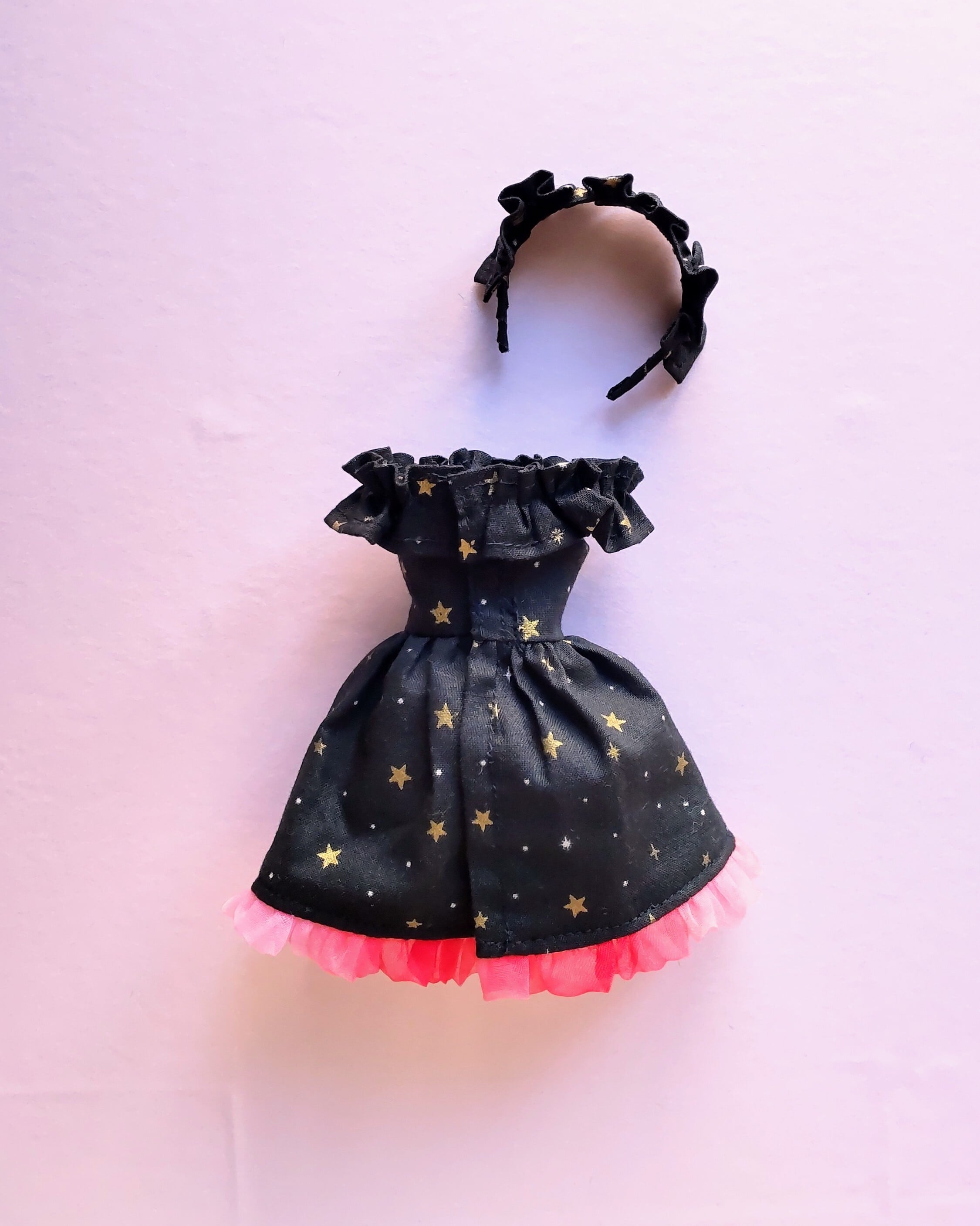 さらママ様専用】ドール 赤ちゃん ドレス 服 ぶどう チアガール ハロウィン