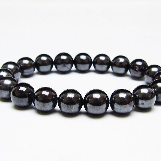 スギライト ブレスレット 11mm ブラックスギライト ブレスレット ブレス 一点物 メール便可 [M便 1/10] 111-47255