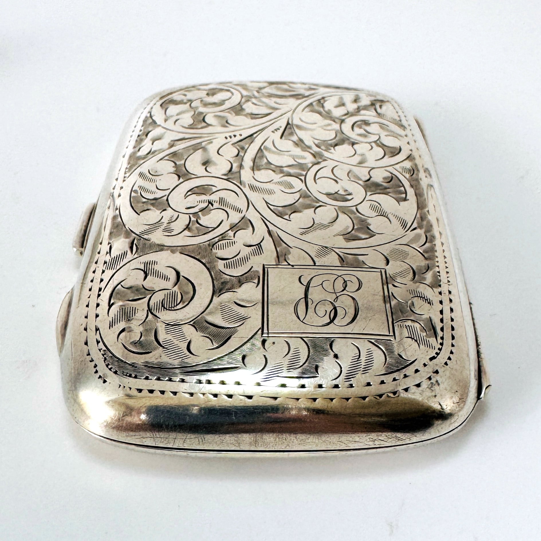 ☆1850年代 英国 ☆アンティーク 純銀製 カードケース イギリス 925