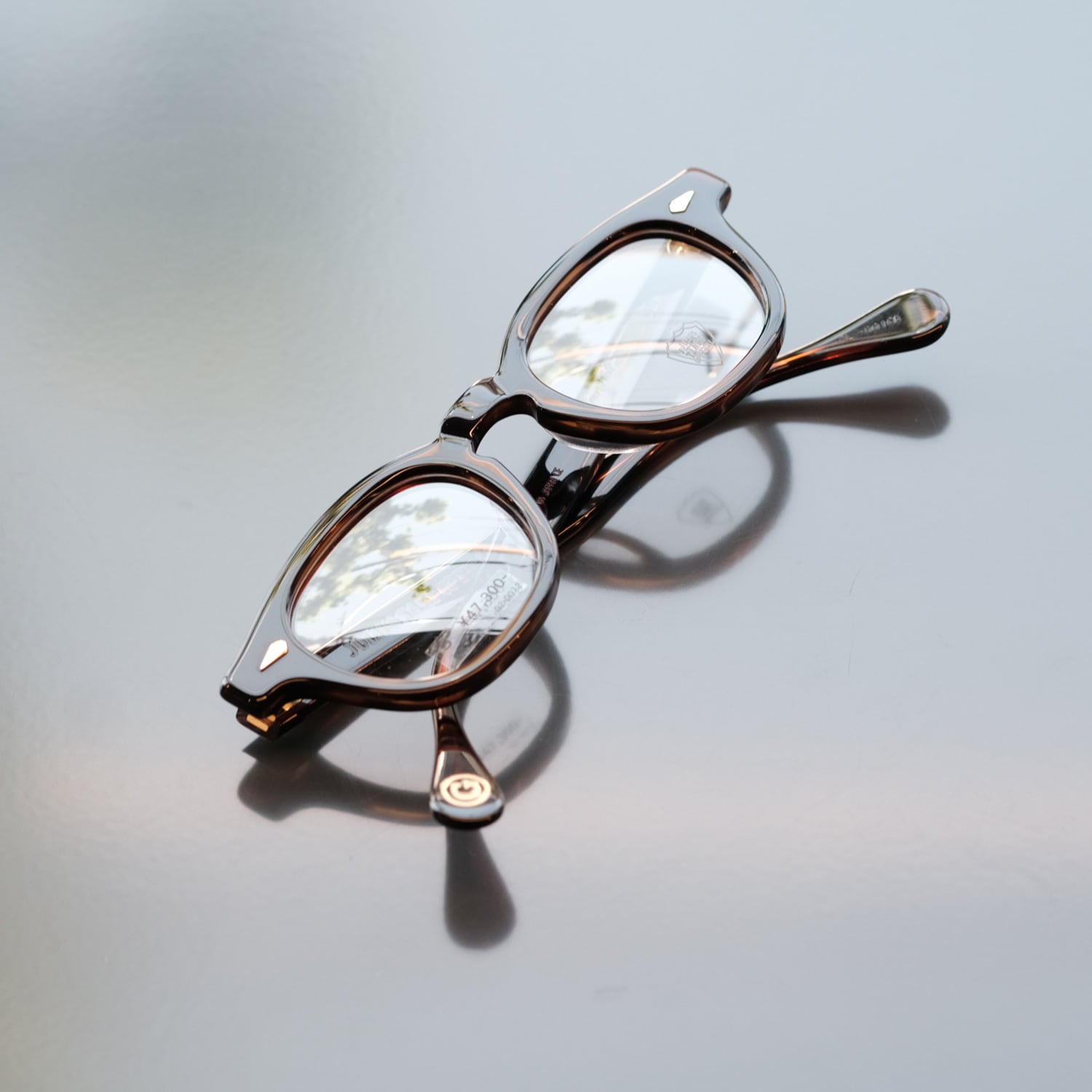 JULIUS TART OPTICAL】AR 44□22 Gold Edition - Deep Brown JULIUS TART OPTICAL】AR 44□22 Gold Edition - Deep Brown