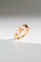 ダイヤモンド ピンキーリング K18 / 0.007ct