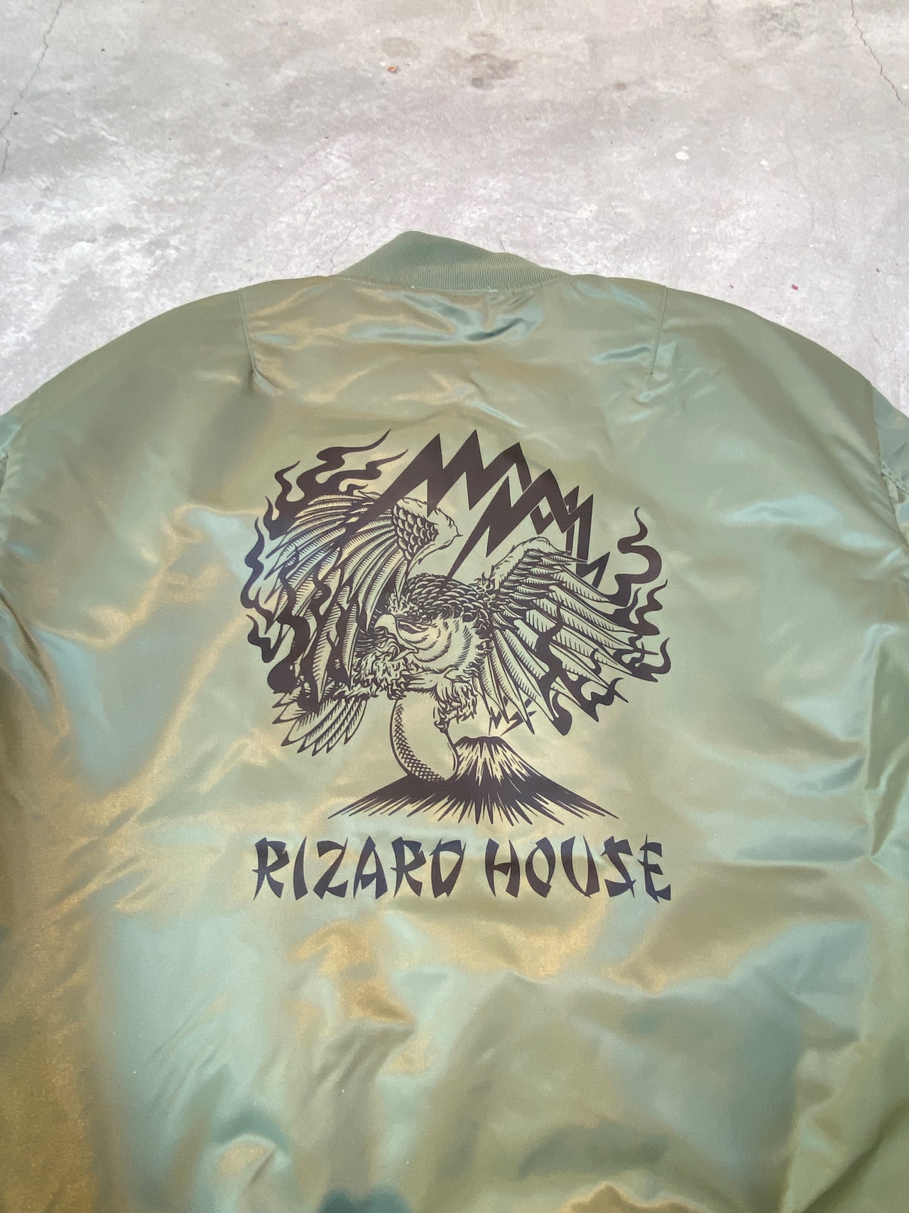 GENIUS CRAft / First dream MA-1 TYPE JACKET / MA-1 / フライトジャケット / SAGE - 6