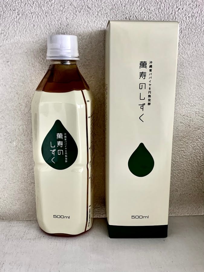 萬寿のしずく 500mL×6本 熱帯資源植物研究所 EM発酵健康エキス EM菌