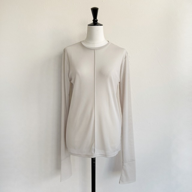 〈SELECT〉シアークルーネックカットソー a11-004