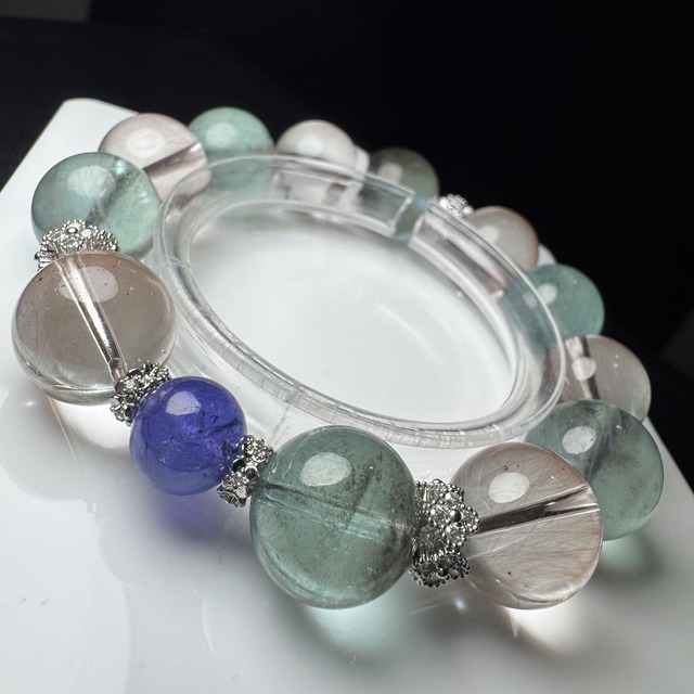 グリーンモスアクアxピンクサゲxタンザナイト