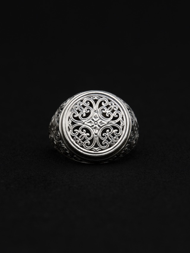 Mediterranean Round Shape Ring