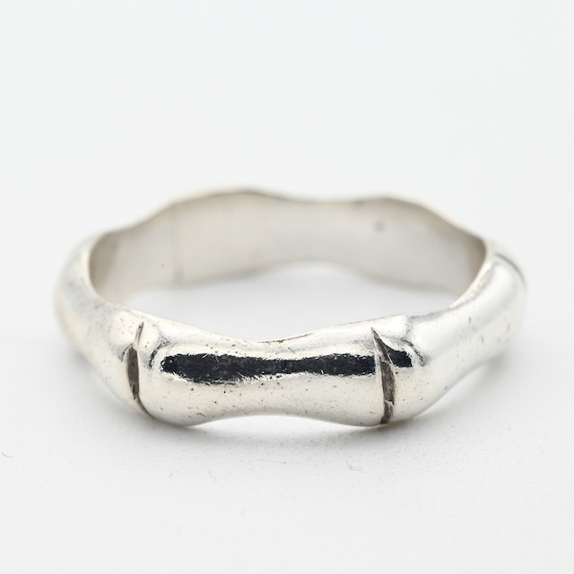 Bamboo Design Band Ring #13.5 / Denmark