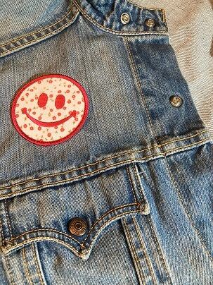 アイロンパッチ SMILE Lサイズ FD0960