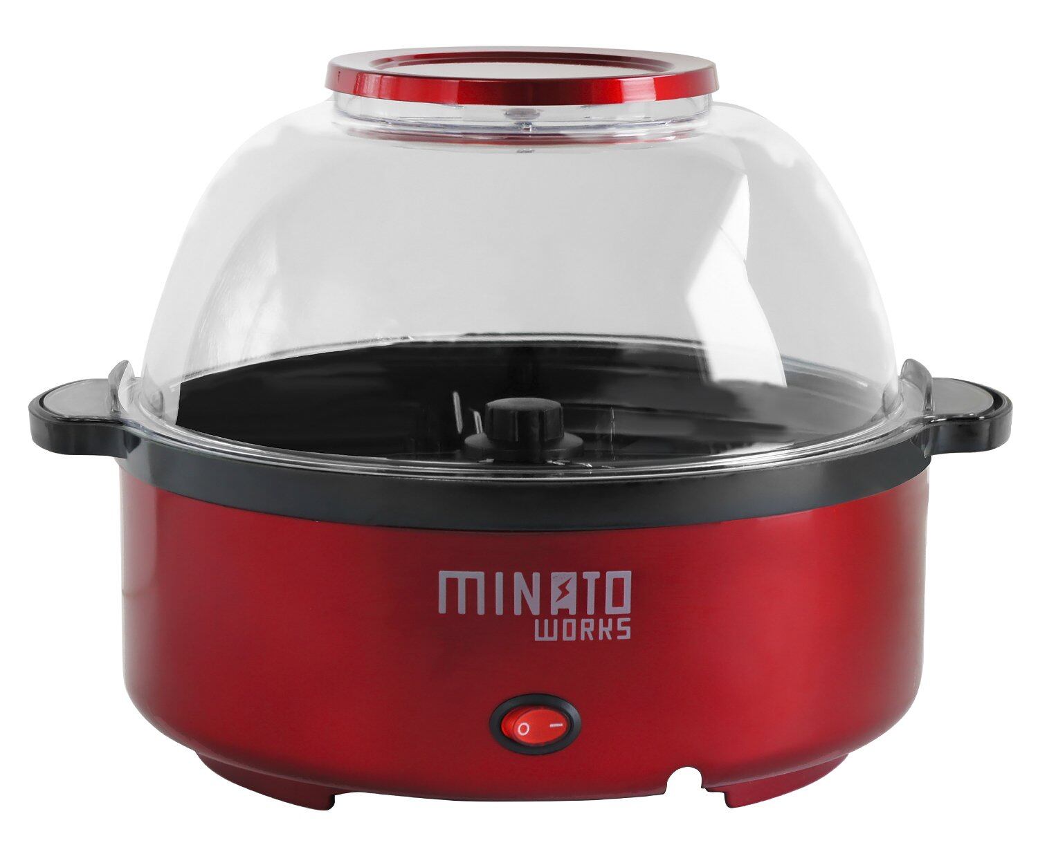 【人気】ミナトワークス ポップコーン POP-401 (レッド) 容量4L 家庭用100V