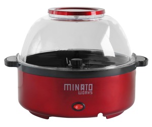 【人気】ミナトワークス ポップコーン POP-401 (レッド) 容量4L 家庭用100V