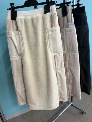 ラドアッシュ　ボアコンビスカート　54-7288