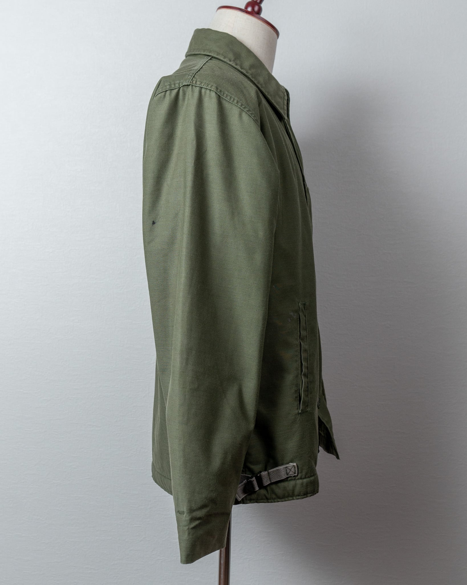 U.S.Navy A-2 Deck Jacket Good Stencil Large 