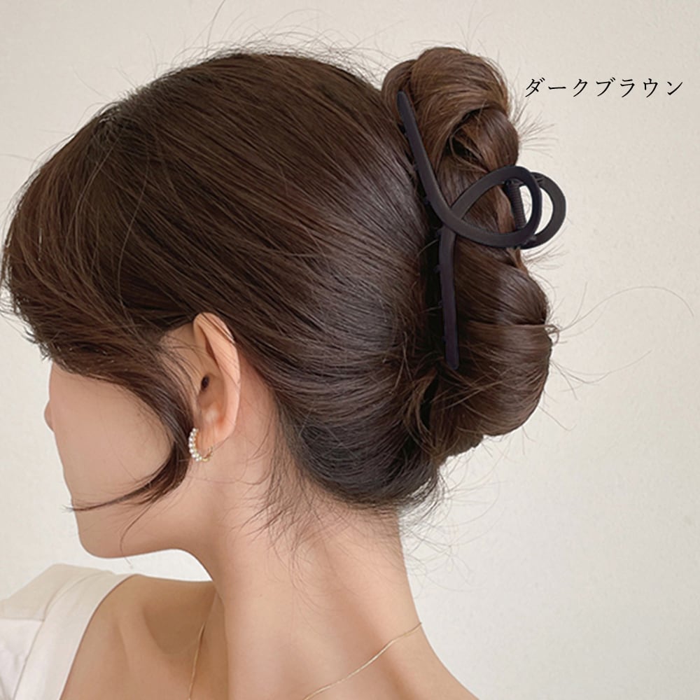 ヘアクリップ 大きめ ヘアアクセサリー | Happy Emi