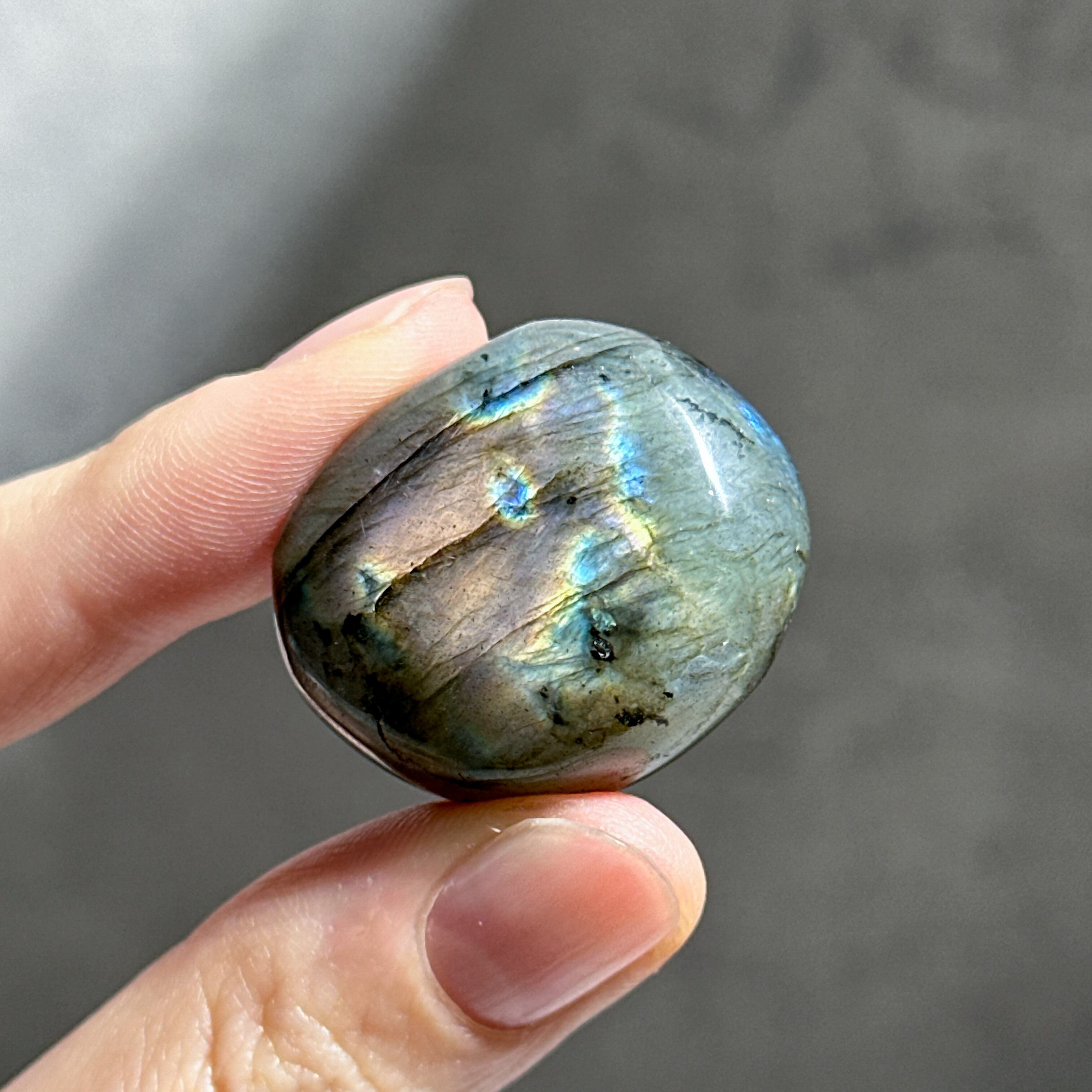 ラブラドライト タンブル72◇ Labradorite ◇天然石・鉱物