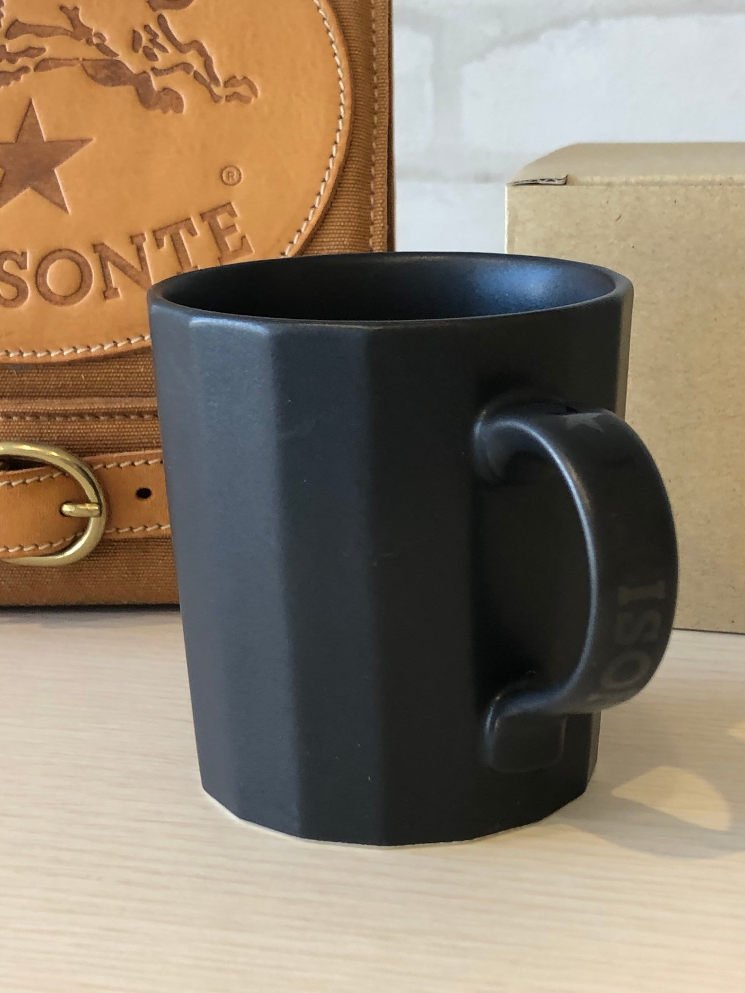 IL BISONTE(イルビゾンテ)/4198/マグカップ(ブラック) | QREEQ