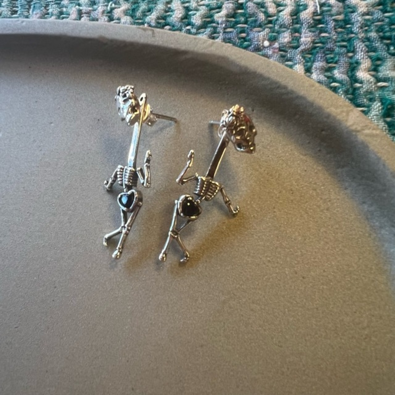 TOPANGA Jewelry　Dancing Skull Earrings　ダンシングスカルピアス　ピアス　ギフト　プレゼント　ジュエリー　イヤリング　