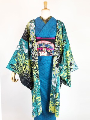 【M寸即納品あり】セオルファ単衣羽織「境界線」　