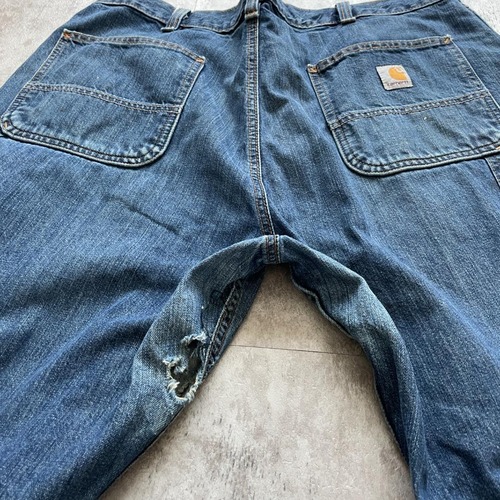 デニム ダブルニー Carhartt 104944 H45 38×30 詳細写真13