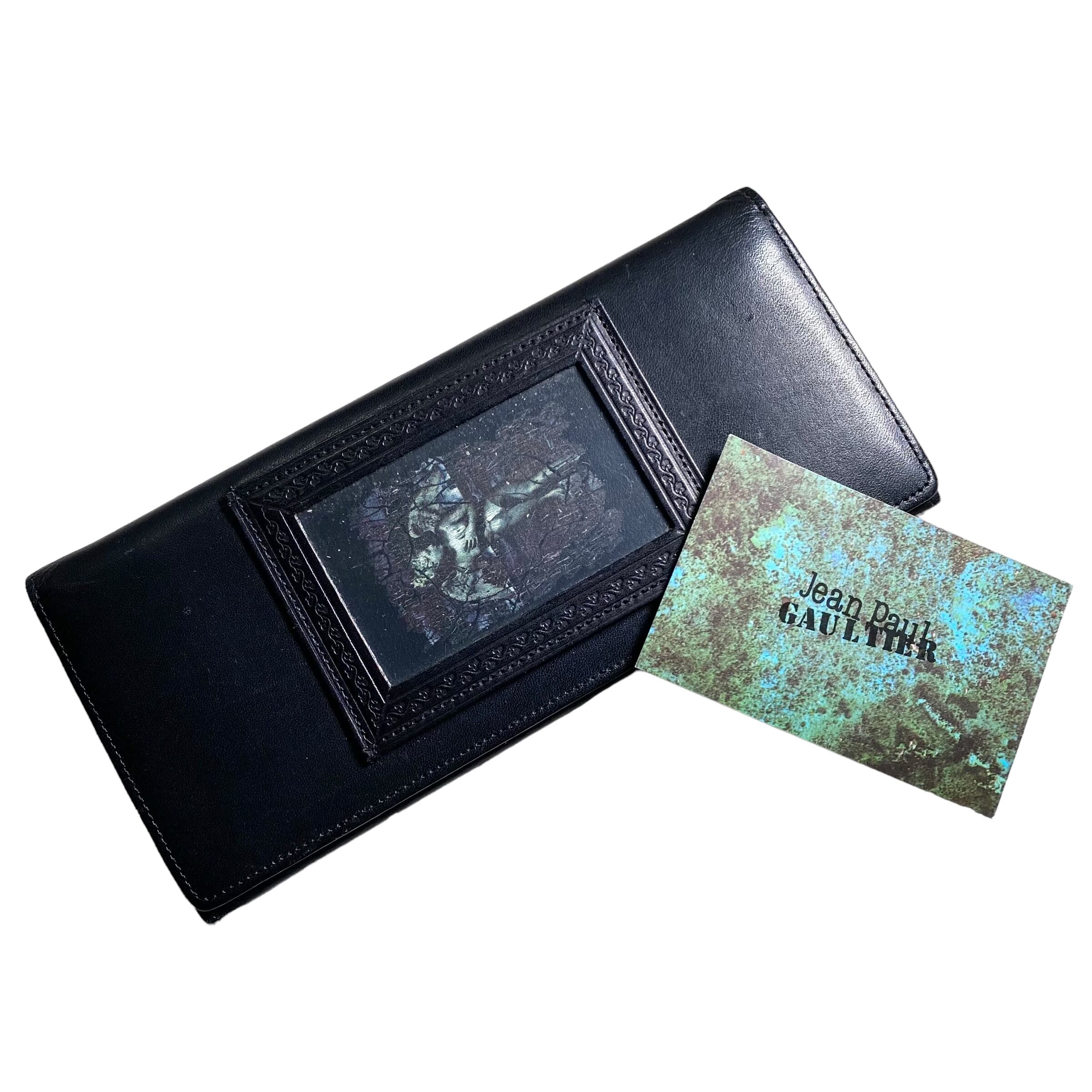 Jean Paul Gaultier ブラック二つ折り財布　天使　エンジェル JEAN PAUL GAULTIER “Fallen Angel” wallet | NOIR ONLINE