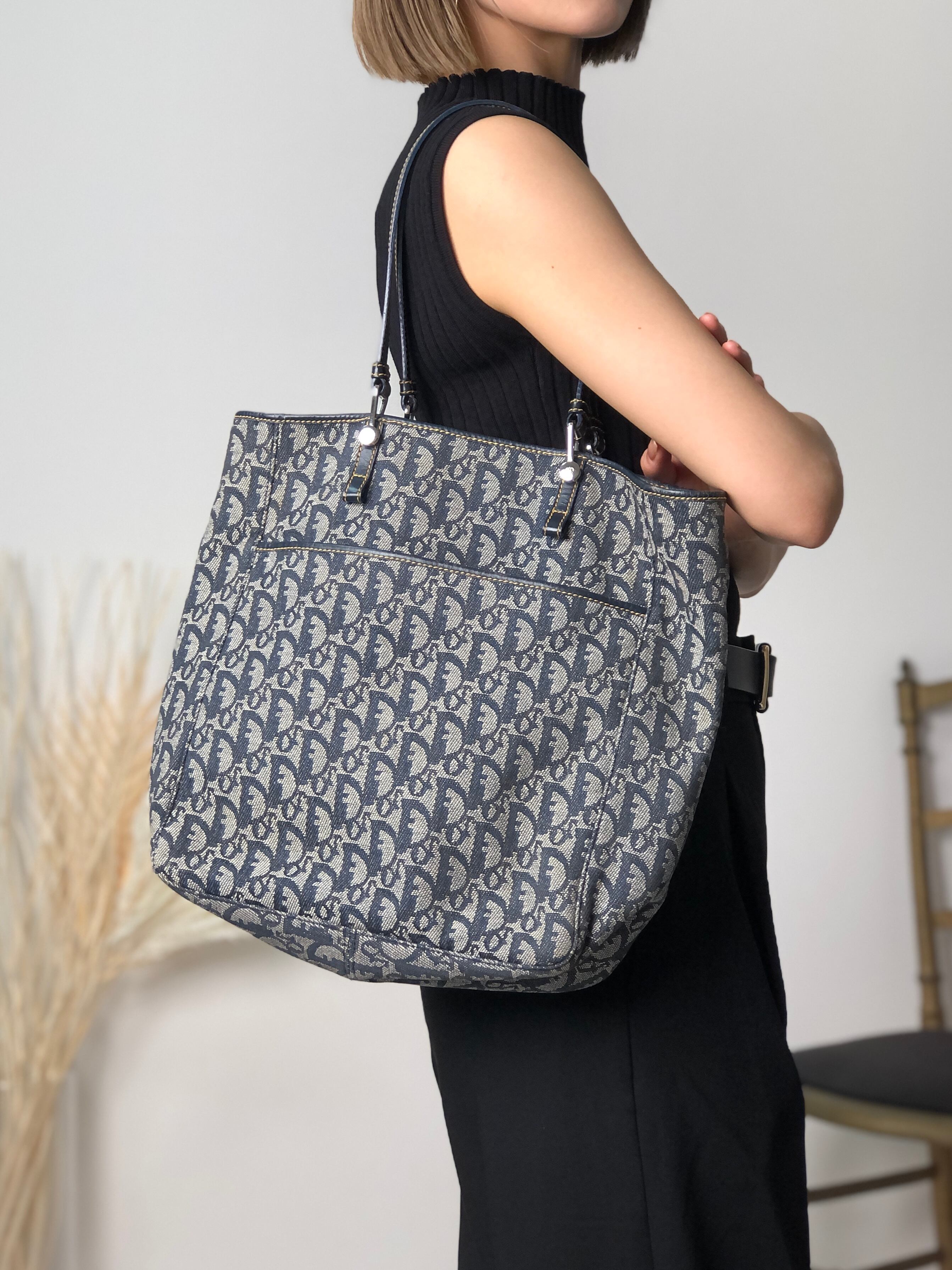 Christian Dior クリスチャン ディオール トロッター ハンドバッグ  