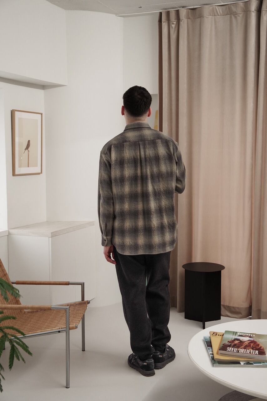 Double Faced Wool Sweat Pants