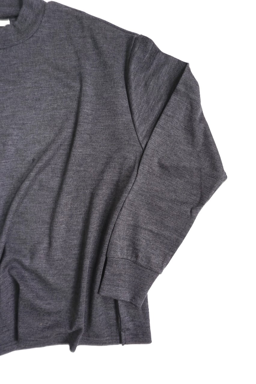 Super 120's Merino Mock Neck