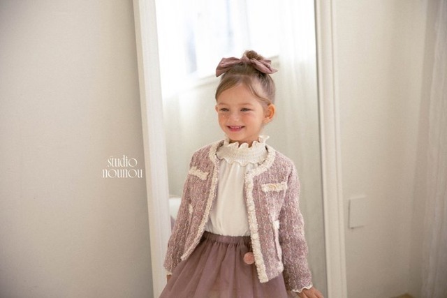 【予約商品】2025 冬新作 STUDIO NOUNOU スタジオヌヌ シャネルジャケット