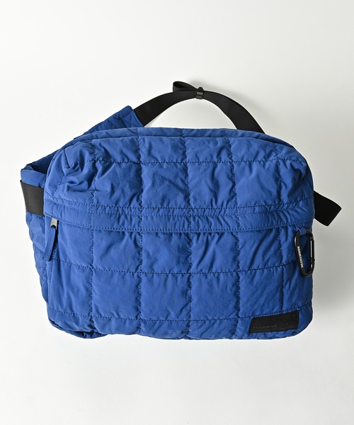 ADAM PATEK square quilt BIG body bag (BLU) AP2329006