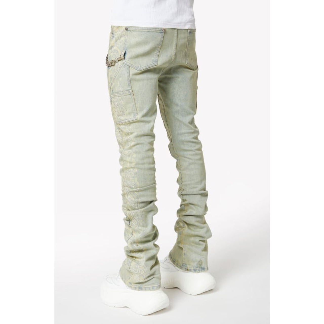 GUAPI / vintage paisley denim