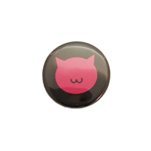 猫のイラスト缶バッジ ピンク 缶バッジ「魔法少女ピンクブルー」01/コンプリートセット(全8種)(公式