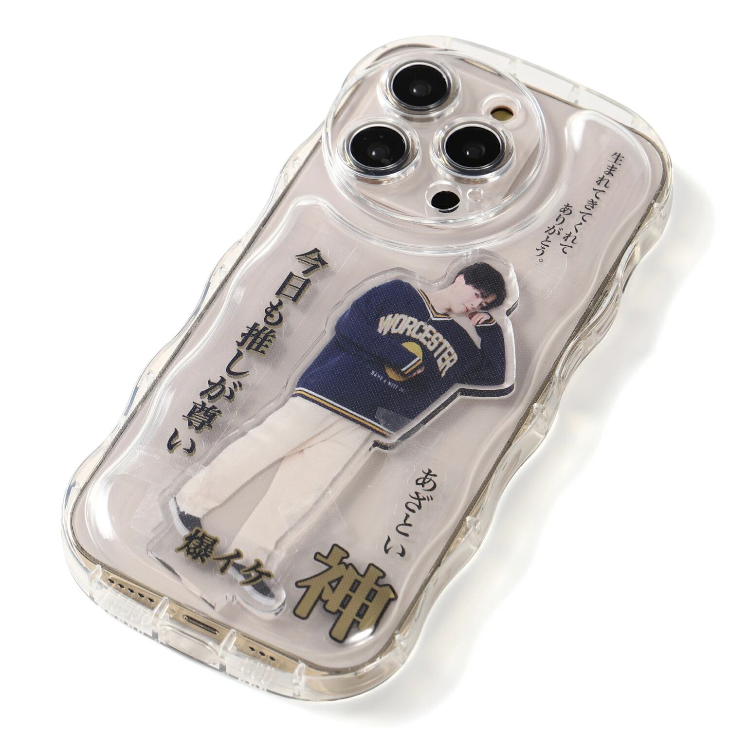 竹下工房 アクリルスタンドが入るスマホケース AC-100 For