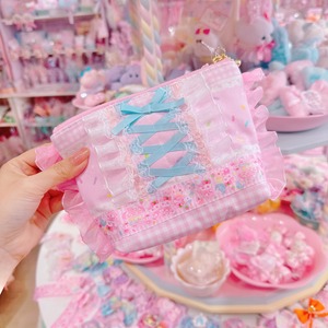 【E7】151-12フリルポーチ