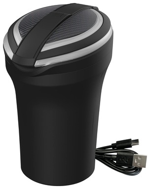 【在庫のみ】カシムラ レインボーLED内蔵で様々な発光色が楽しめるボトル灰皿 NAK-228