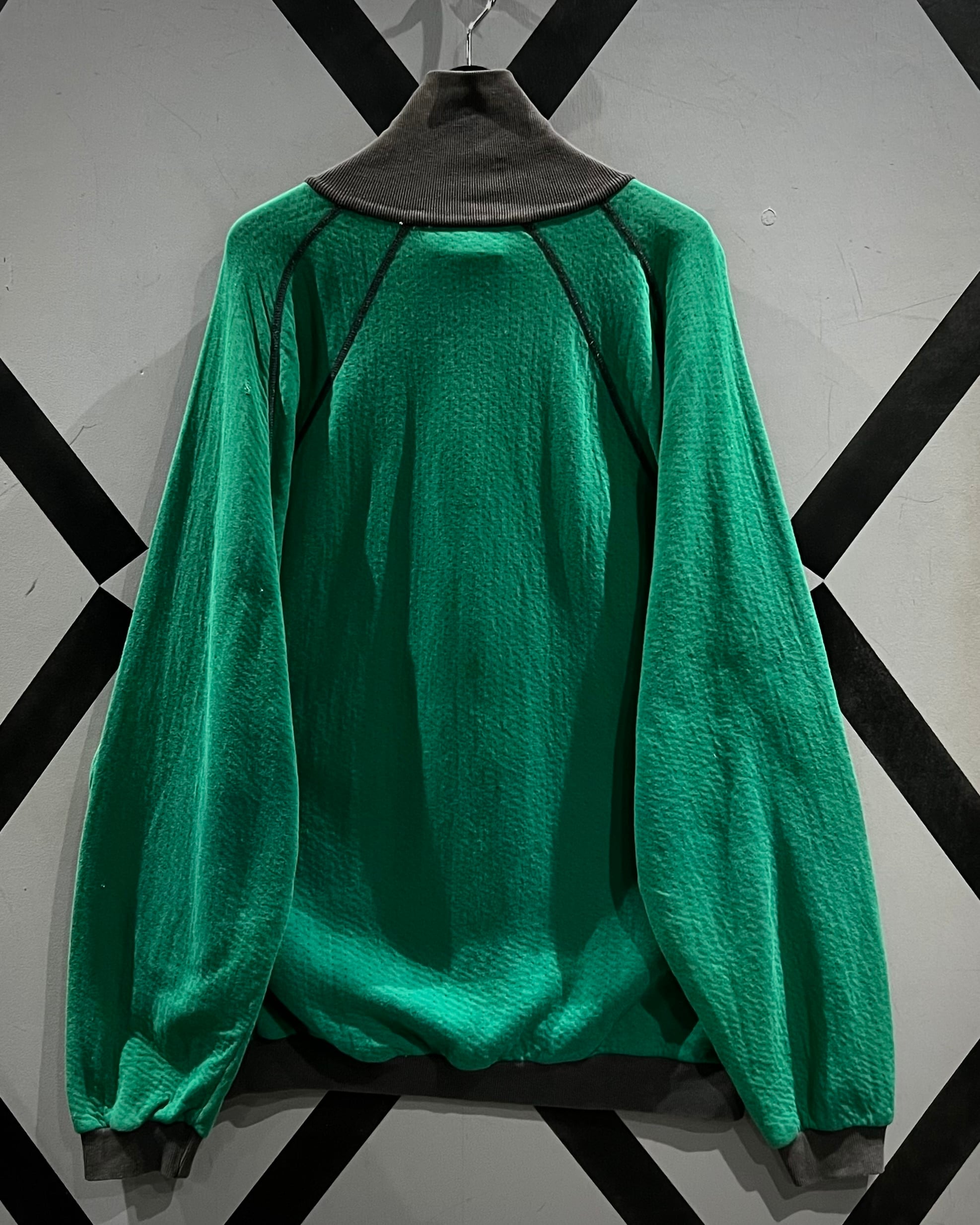X VINTAGE】80's〜90's “adidas” Switching Design Loose Half Zip