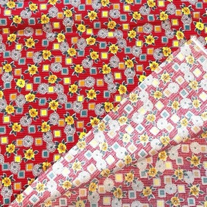 Cdr466-1◆50cm◆S◆綿100%シーチング生地◆花柄柄物