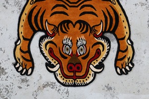 Tibetan Tiger Rug 《Mサイズ•プレミアムウール320》チベタンタイガーラグ