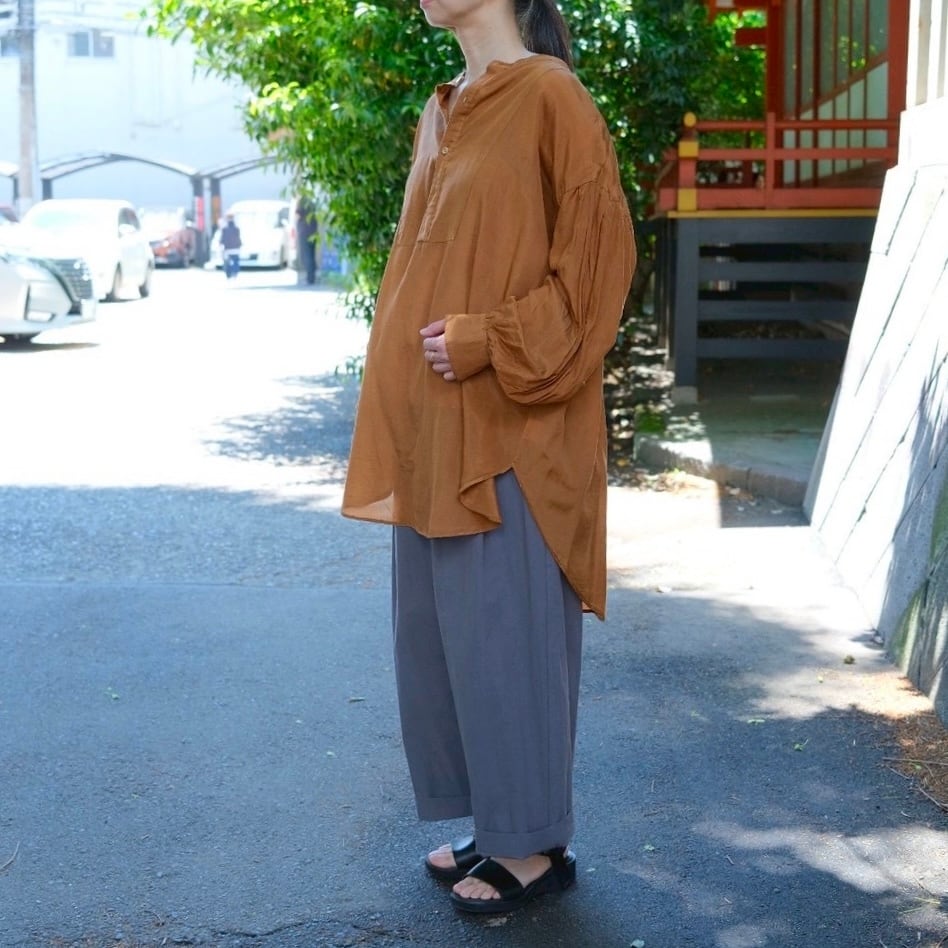 WONDER FULL LIFE カウンターポイント ワンダフルライフ シャツ WONDER FULL LIFE(ワンダフルライフ) ANCIENT SHIRTS｜botanical dye