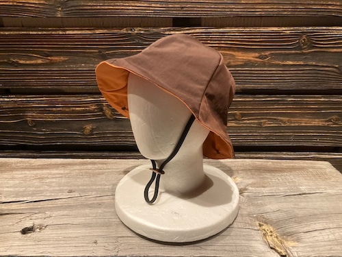 Axxe Classic  Tulip HAT ブラウンｘオレンジ