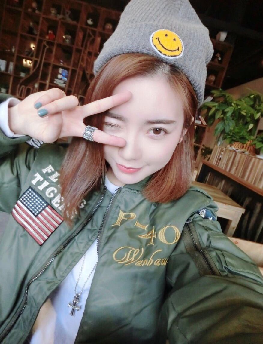 スマイル ニット帽 インポートトレンド Forever Young