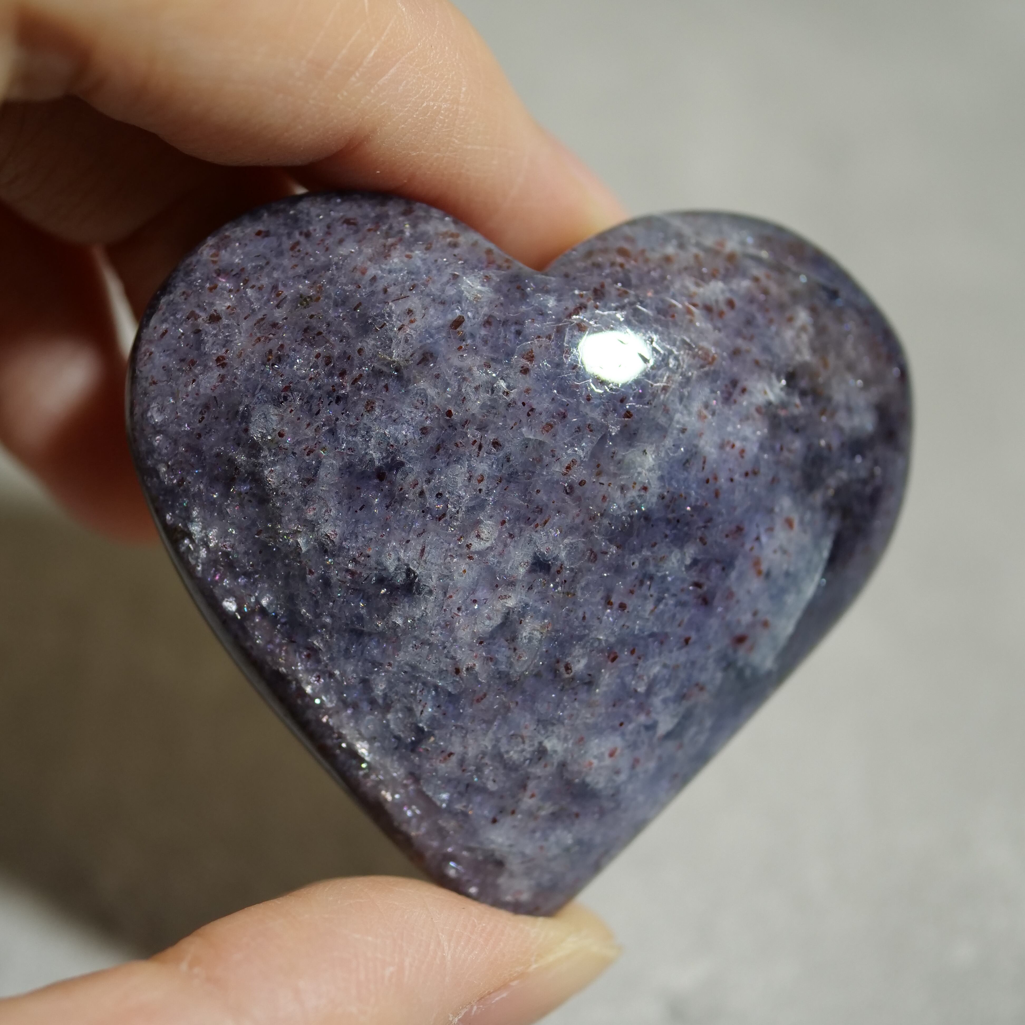 ✨オーシャンジャスパーのアステロイド✨ジオード、虹あり 五芒星