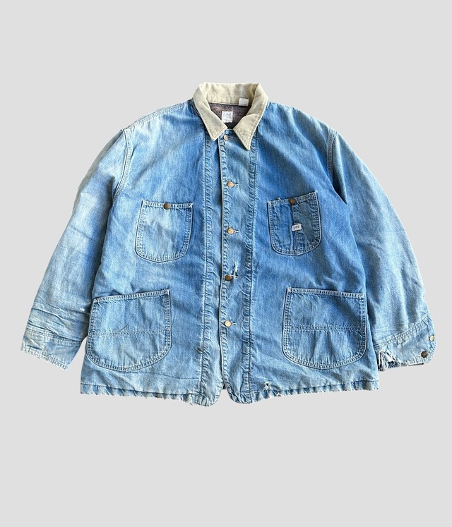 -Lee- Vintage 70s denim coveralls Jacket
