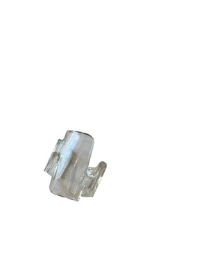 Vintage clear bangle