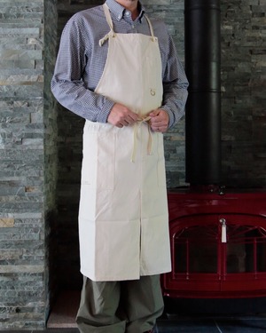 Daily apron 02 KI / デイリーエプロン 02（キナリ）