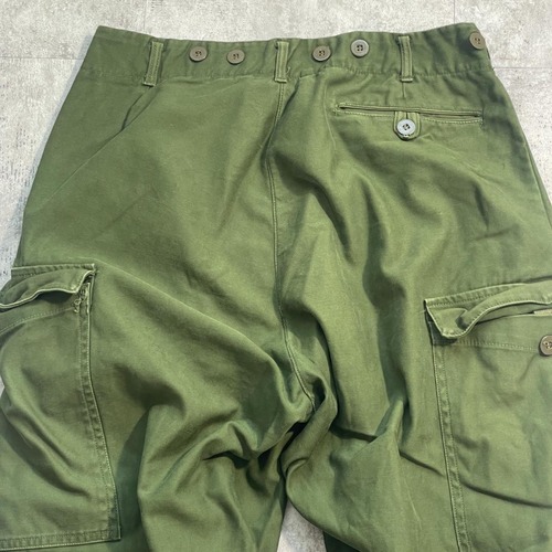 60-70s スウェーデン軍 実物 M-59 フィールドパンツ C48 w28 詳細写真11